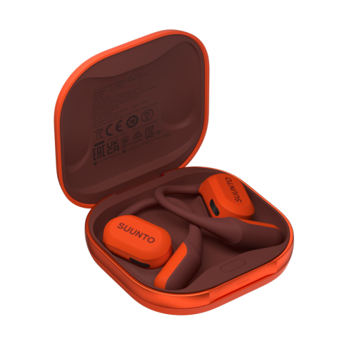 Наушники SUUNTO SPARK CORAL ORANGE оранжевый/черный