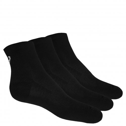 Шкарпетки (3 пари в упаковці) ASICS 3PPK QUARTER уні. чорний I