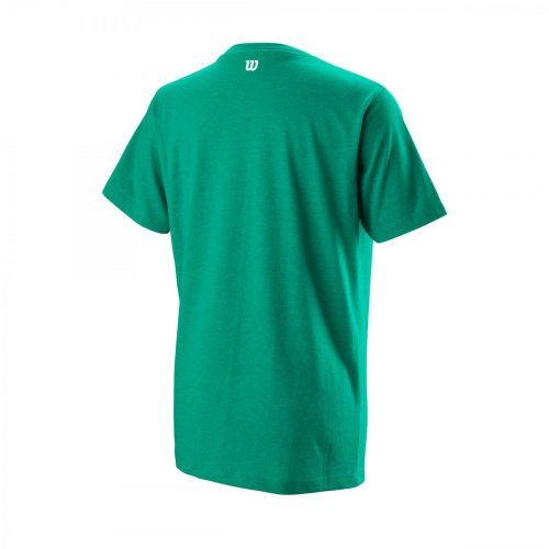 Футболка Wilson дет. TRAMLINE TECH TEE GREEN SS19 Зеленый LG