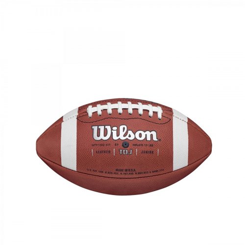М'яч для американського футболу W TDJ OFFICIAL JR SS19 коричневий/білий OSFA 