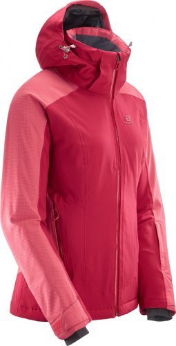 Куртка г/л SALOMON BRILLIANT JKT W жен FW19-20 розовый XS