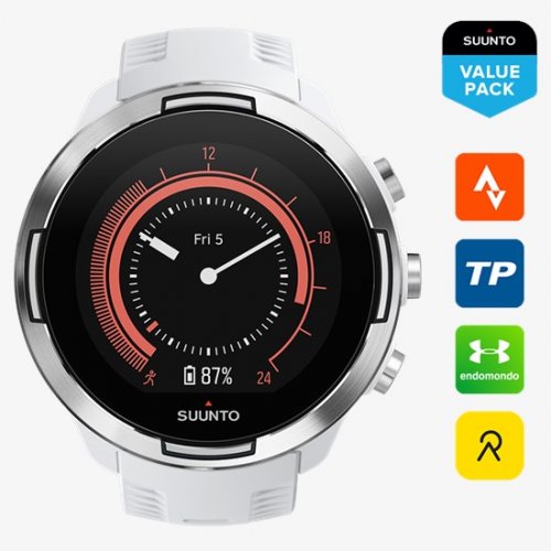 Часы SUUNTO 9 BARO WHITE белый + кардиопередатчик