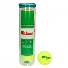 М'ячі тенісні Wilson STARTER PLAY GREEN 4 TBALL