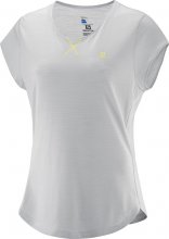 Футболка SALOMON X WOOL SS TEE W жен. SS18 серый XS