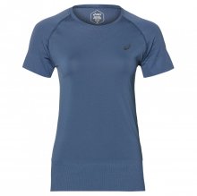 Футболка ASICS SEAMLESS SS TOP жін. FW18-19 синій XS
