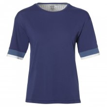Футболка ASICS MIX FABRIC SS TOP жін. FW18-19 синій S