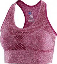 Бра SALOMON MEDIUM IMPACT BRA жен. FW18-19 малиновый XS