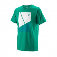 Футболка Wilson діт. TRAMLINE TECH TEE GREEN SS19 Зелений LG