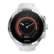 Годинник SUUNTO 9 BARO WHITE білий/сталевий безель