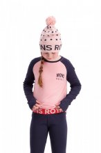Термобілизна реглан MR Girls Groms LS дет. FW19-20 рожевий/фіолетовий 10