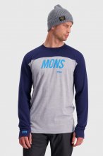 Термобілизна реглан MR Mens Yotei Tech LS чоловік. FW19-20 синій/сірий L