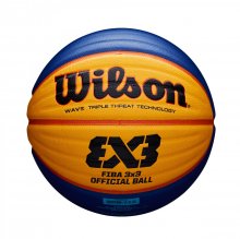 М'яч баскетбольний W FIBA 3X3 GAME BBALL SZ6 SS19 жовтий/синій 6