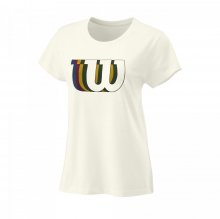 Футболка Wilson жен. BLUR W TECH TEE IVORY SS20 белый SM