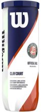 Мячи теннисные Wilson ROLAND GARROS CLAY 3 BALL Желтый