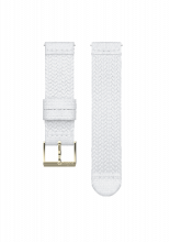 Ремешок 20 ATH5 BRAIDED STRAP WHITE/GOLD белый/золотой S