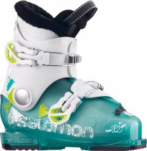 Ботинки горнолыжные Salomon T2 RT Girly 17-18 светло-зелёный/белый 18