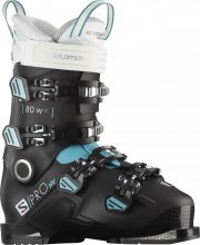 Ботинки горнолыжные Salomon S/PRO HV 80 W IC 20-21 черный/голубой 24-24.5
