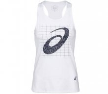 Майка ASICS ASICS TENNIS W TANK жен. белый XS