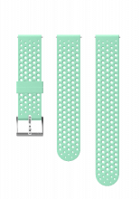 Ремінець 20 ATH1 SILICONE STRAP OCEAN/STEEL зелений/сталь S+M