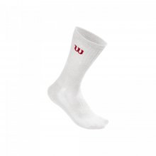 Шкарпетки Wilson чол. CREW SOCK 1PR білий 7-13