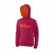 Худи Wilson дет. SCRIPT COTTON PO HOODY красный LG