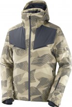 Куртка г/л SALOMON BRILLIANT JKT M муж. хаки S