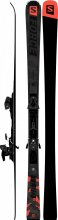 Гірські лижі Salomon S/FORCE Ti.80 з кріпленнями Z12 GW 22-23 сірий/чорний/помаранчевий 177