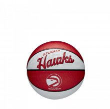 Мини-Мяч баскетбольный Wilson NBA TEAM RETRO BSKT MINI ATL HAWKS SZ3 7