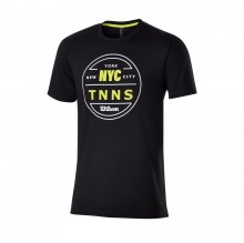 Футболка Wilson m NYC TNNS TECH TEE чорний SM