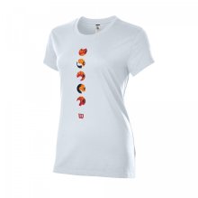 Футболка Wilson ldy TOKYO 2021 TECH TEE Белый MD