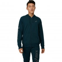 Толстовка ASICS BIG ASICS FZ HOODIE чол. зелений S