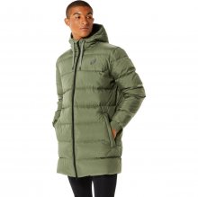 Куртка ASICS DOWN JACKET LONG M чол. темно зелений S