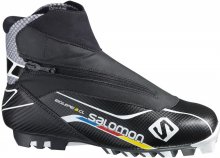 Черевики для бігових лиж Salomon EQUIPE 8 CLASSIC CF 14-15 чорний/білий 8
