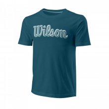 Футболка Wilson чол. SCRIPT ECO CTN TEE-SLIMFI BL синій LG