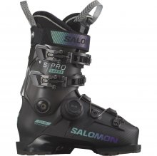 Ботинки горнолыжные Salomon S/PRO SUPRA BOA 95 W GW 24-25 черный/серый/бирюзовый 24-24.5