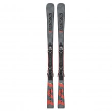 Гірські лижі Salomon S/FORCE FX 80 з кріпленнями M11 GW L 23-24 сірий/червоний 177