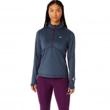 Лонгслів ASICS WINTER RUN 1/2 ZIP MID LAYER жін. синій M