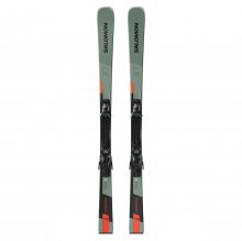 Горные лыжи Salomon S/MAX 8 XT с креплениями M11 GW 24-25 оливковый/черный/оранжевый 170