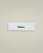 Повязка на голову Wilson WILSON HEADBAND BRIGHT WHITE белый OSFA