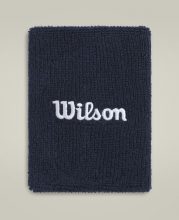 Напульсник Wilson WIDE TERRY WRISTBANDS CLASSIC NAVY синій OSFA