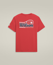 Футболка Wilson муж. EASY STREET TEE INFRARED красный SM