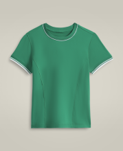 Футболка Wilson жін. TEAM SEAMLESS TEE COURTSIDE GREEN зелений XS