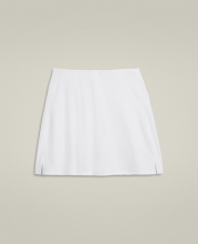 Юбка Wilson жен. TEAM FLAT FRONT SKIRT WHITE белый SM