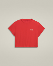 Футболка Wilson жен. HARPER CROP TEE INFRARED красный LG