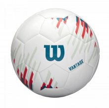 Мяч футбольный Wilson NCAA VANTAGE SB WH/TEAL SZ5 белый/красный 5