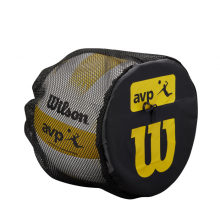 Сумка Wilson VOLLEYBALL SINGLE BALL BAG AVP чорний/жовтий OSFA