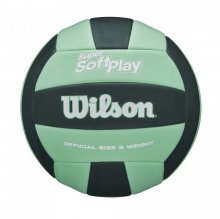 М'яч волейбольний Wilson SUPER SOFT PLAY GREEN зелений 5
