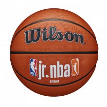 Мяч баскетбольный Wilson JR NBA FAM LOGO AUTH OUTDOOR BSKT SZ7 оранжевый 7