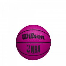 Мяч баскетбольный Мини Wilson NBA DRV BSKT MINI PK SZ3 розовый 3