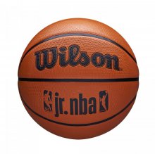Мяч баскетбольный Wilson JR NBA DRV FAM LOGO BSKT BROWN SZ6 коричневый 6